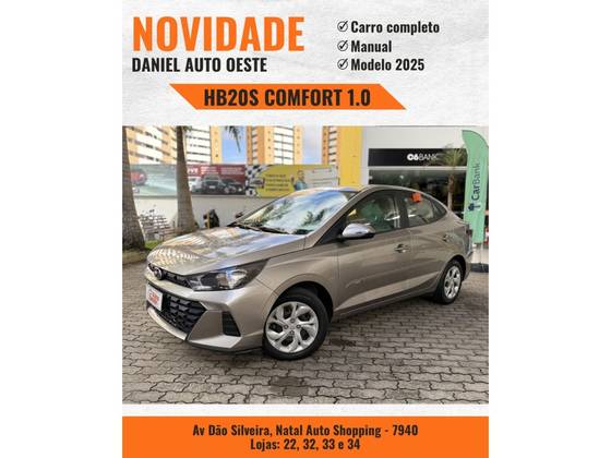 HYUNDAI HB20S 1.0 12V FLEX COMFORT PLUS MANUAL